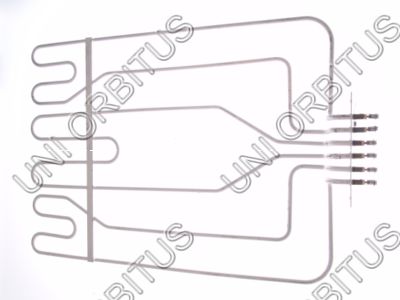 OT rúra Alba vrchné 3x670W, príruba 170x80mm